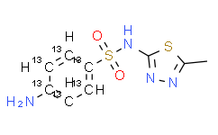 磺胺甲噻二唑/磺胺甲二唑-13C6標(biāo)準(zhǔn)品