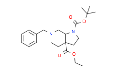 1-叔丁基 3a-乙基 6-苄基八氢-1H-吡咯并[2,3-c]吡啶-1,3a-二羧酸酯