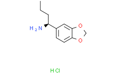 (S)-1-(苯并[d][1，3]二氧戊环-5-基)丁-1-胺 盐酸盐