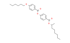 4-(4'-己氧基)苯甲酰氧基苯甲酸-R-(-)-2-辛醇酯