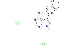5-(吲哚啉-5-基)-7-甲基-7H-吡咯并[2,3-d]嘧啶-4-胺二盐酸盐