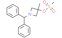 1-二苯甲基-3-甲基氮杂环丁烷-3-基 甲磺酸酯