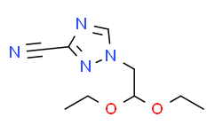 1-(2,2-diethoxyethyl)-1H-1,2,4-triazole-3-carbonitrile