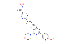 N-羟基-2-[[[2-(6-甲氧基吡啶-3-基)-4-(吗啉-4-基)噻吩并[3,2-d]嘧啶-6-基]甲基](甲基)氨基]嘧啶-5-甲酰胺