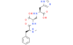 (2S)-3-[[(2S)-1-羟基-3-(3H-咪唑-4-基)-1-氧代丙烷-2-基]氨基]-2-[[(2S)-2-甲基氨基-3-苯基丙酰基]氨基]丙酸