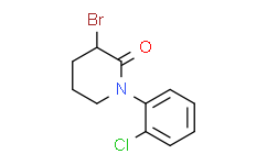 3-bromo-1-(2-chlorophenyl)piperidin-2-one