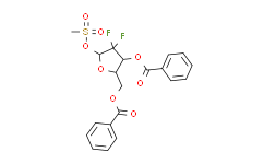 ((2R，3R，5R)-3-(Benzoyloxy)-4，4-difluoro-5-((methylsulfonyl)oxy)tetrahydrofuran-2-yl)methylbenzoate