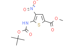 5-((叔丁氧羰基)氨基)-4-硝基噻吩-2-羧酸甲酯