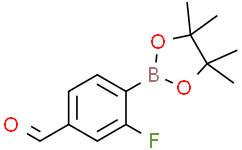 3-氟-4-(4,4,5,5-四甲基-1,3,2-二氧硼杂环戊烷-2-基)苯甲醛