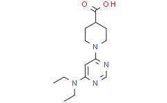 1-(6-(二乙基氨基)嘧啶-4-基)哌啶-4-羧酸