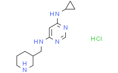 N4-环丙基-N6-(哌啶-3-基甲基)嘧啶-4,6-二胺盐酸盐