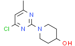1-(4-氯-6-甲基嘧啶-2-基)哌啶-4-醇