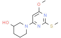 1-(6-甲氧基-2-(甲硫基)嘧啶-4-基)哌啶-3-醇
