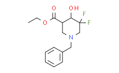 1-苄基-5,5-二氟-4-羟基哌啶-3-羧酸乙酯