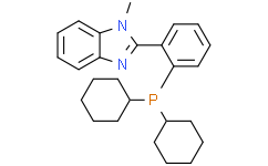 2-(2-(二环己基膦基)苯基)-1-甲基-1H-苯并[d]咪唑