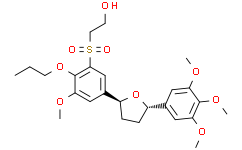 2-(3-Methoxy-4-propoxy-5-(ethanolsulphonyl)phenyl)-5-(3,4,5-trimethoxyphenyl)tetrahydrofuran