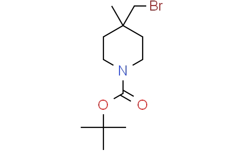 4-(溴甲基)-4-甲基哌啶-1-羧酸叔丁酯