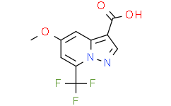 5-Methoxy-7-(trifluoromethyl)pyrazolo[1，5-a]pyridine-3-carboxylic acid