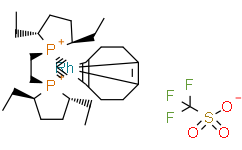 1,2-双((2R,5R)-2,5-二乙基磷杂环戊烷基)乙烷(环辛二烯)铑(I) 三氟甲磺酸盐