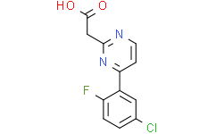 2-(4-(5-氯-2-氟苯基)嘧啶-2-基)乙酸