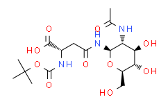 Nω-(2-乙酰氨基-2-脱氧-β-D-吡喃葡萄糖酰基)-Nα-(叔丁氧羰基)-L-天冬酰胺