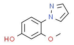 3-甲氧基-4-(1H-吡唑-1-基)苯酚