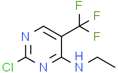 2-氯-N-乙基-5-(三氟甲基)嘧啶-4-胺