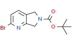 tert-butyl 2-bromo-5H,6H,7H-pyrrolo[3,4-b]pyridine-6-carboxylate