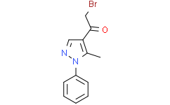 2-溴-1-(5-甲基-1-苯基-1H-吡唑-4)-1-乙酮