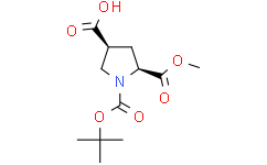 (3S,5S)-1-(叔丁氧基羰基)-5-(甲氧基羰基)吡咯烷-3-羧酸