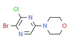 4-(5-bromo-6-chloropyrazin-2-yl)morpholine