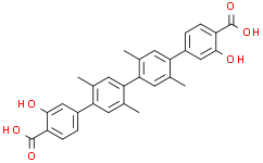 3,3'''-二羟基-2',2'',5',5''-四甲基-[1,1':4',1'':4'',1'''-四联苯]-4,4'''-二羧酸