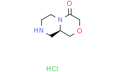 (9aR)-八氢哌嗪并[2,1-c]吗啉-4-酮 盐酸盐