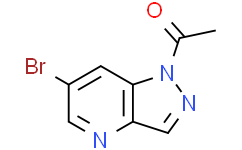 1-(6-溴-1H-吡唑并[4,3-b]吡啶-1-基)乙酮