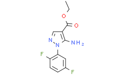 5-氨基-1-（2,5-二氟苯基）吡唑-4-羧酸乙酯