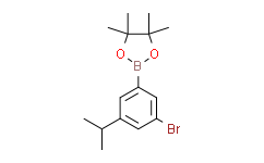 2-(3-溴-5-异丙基苯基)-4,4,5,5-四甲基-1,3,2-二氧硼杂环戊烷