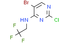 5-溴-2-氯-N-(2,2,2-三氟乙基)嘧啶-4-胺