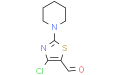 4-氯-2-(1-哌啶)-5-噻唑甲醛