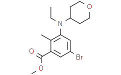 5-溴-3-(乙基(四氢-2H-吡喃-4-基乙基)氨基)-2-甲基苯甲酸甲酯