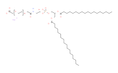 1,2-二硬脂酰-sn-甘油基-3-磷酸乙醇胺-N- [羧基（聚 乙二醇）-2000]（钠盐）