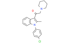 1-[1-(4-chlorophenyl)-2-methyl-1H-indol-3-yl]-2-(piperidin-1-yl)ethan-1-one