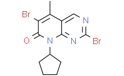2,6-二溴-8-环戊基-5-甲基吡啶并[2,3-d]嘧啶-7(8H)-酮