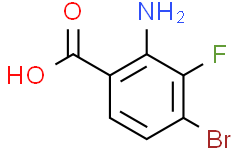 2-氨基-4-溴-3-氟苯甲酸