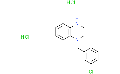 1-(3-氯苄基)-1,2,3,4-四氢喹喔啉二盐酸盐