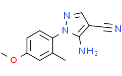 5-氨基-1-(4-甲氧基-2-甲基苯基)-1H-吡唑-4-甲腈