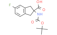 2-((叔丁氧基羰基)氨基)-5-氟-2，3-二氢-1H-茚-2-羧酸