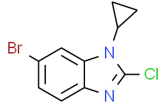 6-溴-2-氯-1-环丙基-1H-苯并[d]咪唑