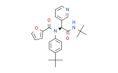 (S)-N-(4-(叔丁基)苯基)-N-(2-(叔丁基氨基)-2-氧代-1-(吡啶-3-基)乙基)呋喃-2-甲酰胺
