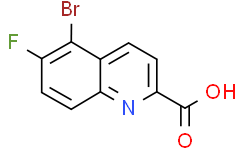 5-溴-6-氟喹啉-2-羧酸