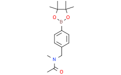 N-甲基-N-(4-(4,4,5,5-四甲基-1,3,2-二氧硼杂环戊烷-2-基)苄基)乙酰胺